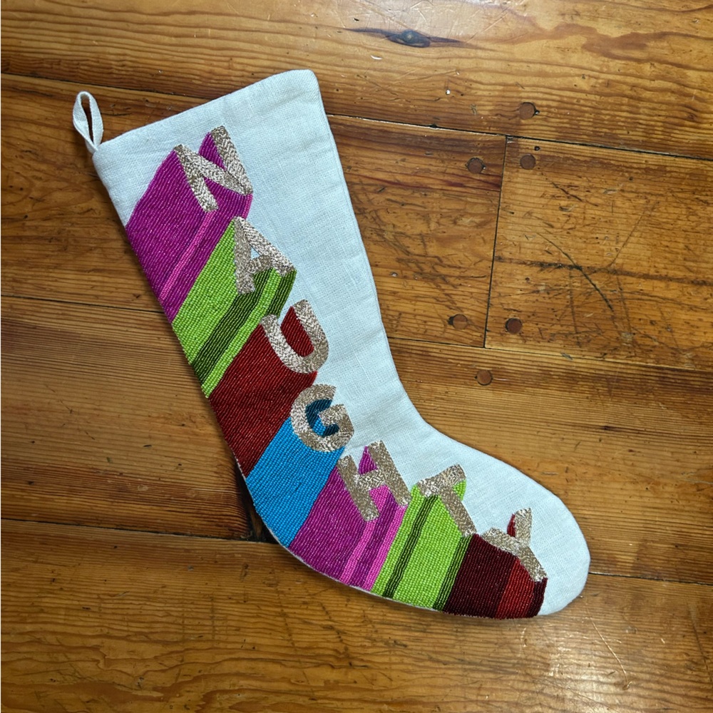 Naughty Stocking | Jonathan Adler
